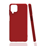 Samsung Galaxy M12 Uyumlu Kılıf Esnek Pürüzsüz Yumuşak Mat Silikon Flexible Matte Silicone