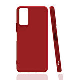 Samsung Galaxy M52 Uyumlu Kılıf Esnek Pürüzsüz Yumuşak Mat Silikon Flexible Matte Silicone