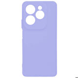 Infinix Hot 40 Pro Uyumlu Kılıf Esnek Pürüzsüz Yumuşak Mat Silikon Flexible Matte Silicone