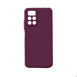Xiaomi Redmi Note 11 Global Uyumlu Kılıf Esnek Pürüzsüz Yumuşak Mat Silikon Flexible Matte Silicone
