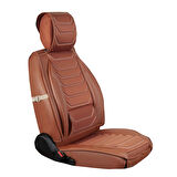 Volkswagen Polo Goal Uyumlu Lüx Deri Oto Koltuk Kılıfı Ön Arka Takım Eagle Tarçın