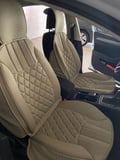 SsanYoung Korando Sports Lüx Oto Koltuk Minderi Ön Arka 5'li Set ELEGANCE Serisi BEJ