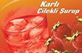 Buzlu İçecek Makinasında Kullanılan Çilekli Meyve Suyu Özü