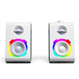 Taşınabilir RGB Işıklı Kablosuz Bluetooth Speaker Hoparlör Güçlü Ses 11 Farklı Renkli Işık Atmosferi
