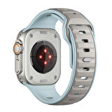 Apple Watch Ultra / Ultra2 49mm Silikon Kordon Hafif, Esnek ve Güvenli Kilit Mekanizmalı Kayış Band