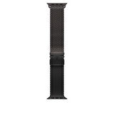 Apple Watch Ultra / Ultra2 49mm Manyetik Klipsli Titanyum Hasır Kordon Hafifliğin ve Gücün Dansı !