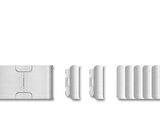 Apple Watch 10 46mm Metal Kordon Ayarlanabilir Otomatik Klipsli, Sağlam ve Aşınmaya Dayanıklı SİYAH