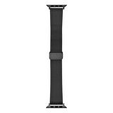 Apple Watch 2/3/4/5/6/7/8/9/se/ultra/ultra 2 Seri 42mm 44mm 45mm 49mm İçin Oto Klipsli Metal Kordon