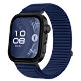 Huawei Watch Fit 4 Pro / Fit 4 / Fit 3 Uyumlu Hafif ve Ayarlanabilir Spor Hasır Cırt Cırtlı Kordon