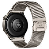 Huawei Watch GT 2 / GT 2 Pro / GT 3 / GT 4 / GT 5 / GT 5 Pro 46mm Uyumlu 22mm Metal Hasır Kordon