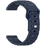 Huawei Honor Magic 2 46mm Uyumlu 22mm Esnek Dayanıklı Hafif Silikon Kordon Strap Kayış