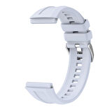 Huawei Watch GT 2 / GT 2 Pro / GT 3 / GT 4 / GT 5 / GT 5 Pro 46mm Uyumlu 22mm Silikon Kordon Kayış