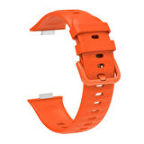 Huawei Watch Fit 4 Pro / Fit 4 / Fit 3 Uyumlu Suya karşı dayanıklı Esnek Silikon Strap Kayış Kordon