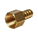 1/2’’ -  Ø10 SARI DİŞİ HORTUM RAKOR