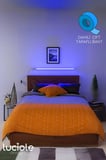 yatak tv üstü Led abajur ışık Uzaktan Kumandalı 16 Renk 4 animasyon yapışkanlı bedlightyeş