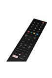 Arçelik Altus Grundig Smart Lcd Led Tv Televizyon Kumandası Netflix Tuşlu Kumanda 7295 Abgn7