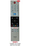 Toshıba Ct-8528 Netflıx-youtube Lcd Led Tv Kumandası Kk9872-18819