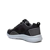 Magg-Point 571 Beden 44 Siyah_Gümüş Erkek Sneaker Günlük Spor Ayakkabı