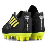 SPORTAÇ Lig Numara 43 Neymar Multiground Erkek Futbol Krampon SİYAH_NEON SARI