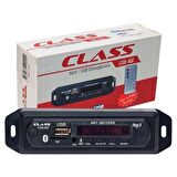 EU-02 Oto Teyp Dönüştürücü MP3 USB AUX SD KART Girişli Bluetooth - SD Kart - USB Araç içi Görüşmeli.