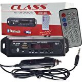 EU-02 Fırsat Ürünü ''' Class USB402 Araç Spiral Kablo Oto Teyp Aux , Usb , Sd Çevirici & Bluetoothlu