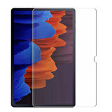 Samsung Galaxy Tab S7 FE LTE (T970 & T737 & T736 & T733 & T730) Uyumlu Tablet Nano Ekran Koruyucu Kristal Netliğinde %100 Ultra Görüntü Kalitesi Esnek Temperli Kırılmaz Nano Screen Protector