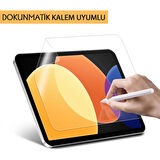 Samsung Galaxy Tab S7 Plus T970 Uyumlu Tablet Nano Ekran Koruyucu Kristal Netliğinde %100 Ultra Görüntü Kalitesi Esnek Temperli Kırılmaz Nano Screen Protector