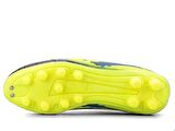 SPORTAÇ Lig Numara 44 Ronaldo Multiground Erkek Futbol Krampon SİYAH_NEON YEŞİL MAVİ