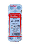56x12 Termal Rulo - Yazarkasa Pos Rulosu 10 Paket 100 Adet 