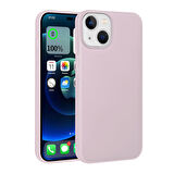 Apple iPhone 15 Plus Uyumlu Kılıf Soft Flexible Matte Silicone, Ultra Esnek Ultra ince Ultra Koruyucu Pürüzsüz Mat Silikon