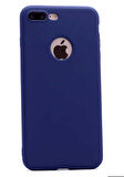 Apple iPhone 7 Plus Uyumlu Kılıf Soft Flexible Matte Silicone, Ultra Esnek Ultra ince Ultra Koruyucu Pürüzsüz Mat Silikon