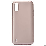 Samsung Galaxy A01 Uyumlu Kılıf Soft Flexible Matte Silicone, Ultra Esnek Ultra ince Ultra Koruyucu Pürüzsüz Mat Silikon
