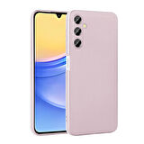 Samsung Galaxy A15 Uyumlu Kılıf Soft Flexible Matte Silicone, Ultra Esnek Ultra ince Ultra Koruyucu Pürüzsüz Mat Silikon