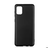 Samsung Galaxy A31 Uyumlu Kılıf Soft Flexible Matte Silicone, Ultra Esnek Ultra ince Ultra Koruyucu Pürüzsüz Mat Silikon