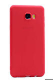 Samsung Galaxy C5 Uyumlu Kılıf Soft Flexible Matte Silicone, Ultra Esnek Ultra ince Ultra Koruyucu Pürüzsüz Mat Silikon