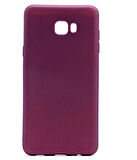 Samsung Galaxy C5 Pro Uyumlu Kılıf Soft Flexible Matte Silicone, Ultra Esnek Ultra ince Ultra Koruyucu Pürüzsüz Mat Silikon