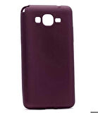 Samsung Galaxy Grand Prime G530 Uyumlu Kılıf Soft Flexible Matte Silicone, Ultra Esnek Ultra ince Ultra Koruyucu Pürüzsüz Mat Silikon