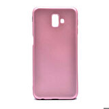Samsung Galaxy J6 Plus Uyumlu Kılıf Soft Flexible Matte Silicone, Ultra Esnek Ultra ince Ultra Koruyucu Pürüzsüz Mat Silikon