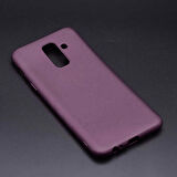 Samsung Galaxy J8 Uyumlu Kılıf Soft Flexible Matte Silicone, Ultra Esnek Ultra ince Ultra Koruyucu Pürüzsüz Mat Silikon