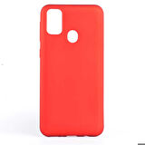 Samsung Galaxy M30S Uyumlu Kılıf Soft Flexible Matte Silicone, Ultra Esnek Ultra ince Ultra Koruyucu Pürüzsüz Mat Silikon