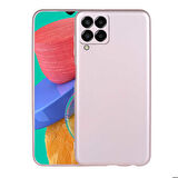 Samsung Galaxy M33 Uyumlu Kılıf Soft Flexible Matte Silicone, Ultra Esnek Ultra ince Ultra Koruyucu Pürüzsüz Mat Silikon