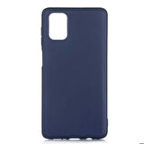 Samsung Galaxy M51 Uyumlu Kılıf Soft Flexible Matte Silicone, Ultra Esnek Ultra ince Ultra Koruyucu Pürüzsüz Mat Silikon