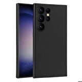 Samsung Galaxy S24 Ultra Uyumlu Kılıf Soft Flexible Matte Silicone, Ultra Esnek Ultra ince Ultra Koruyucu Pürüzsüz Mat Silikon