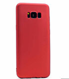 Samsung Galaxy S8 Uyumlu Kılıf Soft Flexible Matte Silicone, Ultra Esnek Ultra ince Ultra Koruyucu Pürüzsüz Mat Silikon