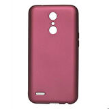 LG K8 2017 Uyumlu Kılıf Soft Flexible Matte Silicone, Ultra Esnek Ultra ince Ultra Koruyucu Pürüzsüz Mat Silikon