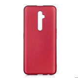 Oppo Reno 2Z Uyumlu Kılıf Soft Flexible Matte Silicone, Ultra Esnek Ultra ince Ultra Koruyucu Pürüzsüz Mat Silikon
