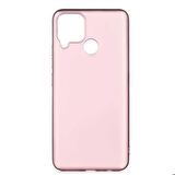 Realme C25 Uyumlu Kılıf Soft Flexible Matte Silicone, Ultra Esnek Ultra ince Ultra Koruyucu Pürüzsüz Mat Silikon