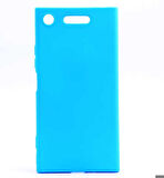 Sony Xperia XZ1 Uyumlu Kılıf Soft Flexible Matte Silicone, Ultra Esnek Ultra ince Ultra Koruyucu Pürüzsüz Mat Silikon