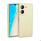 Vivo Y36 4G Uyumlu Kılıf Soft Flexible Matte Silicone, Ultra Esnek Ultra ince Ultra Koruyucu Pürüzsüz Mat Silikon