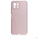 Xiaomi Mi 11 Lite Uyumlu Kılıf Soft Flexible Matte Silicone, Ultra Esnek Ultra ince Ultra Koruyucu Pürüzsüz Mat Silikon